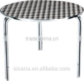 stainless steel dining room furniture made in china