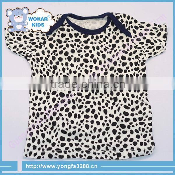 Fashion Child Cartoon Design TShirt Baby Clothes Made In China