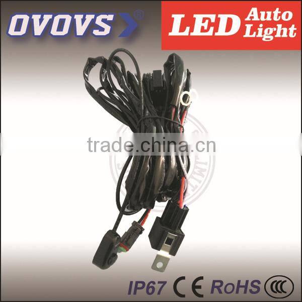 OVOVS High Quality wire harness with switch for LED work lights, offroad led light bars
