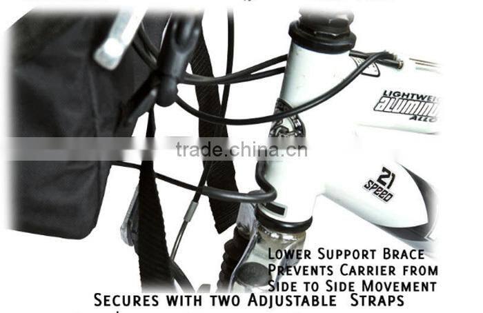 New High Quality Ventilating 600D Oxford Bicycle Pet Basket Bag and Pet Dog Cat Travel Bike Bag