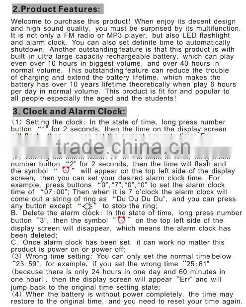 Digital LED light MP3 Music cube Speaker with timing shutdown ,alarm,clock function Audio Portable Speakers