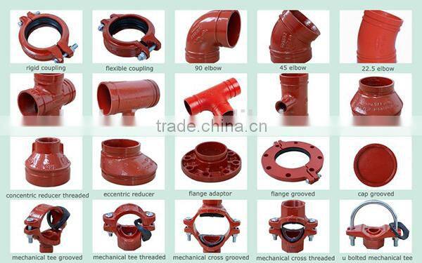 FM & UL approved hot-dipped steel pipe