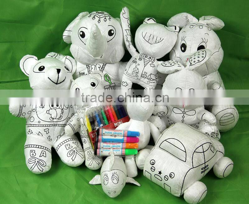 Luckiplus Hot Sale First Class DIY Painting Funny For Children Animal Safe Technology Toy For Kids