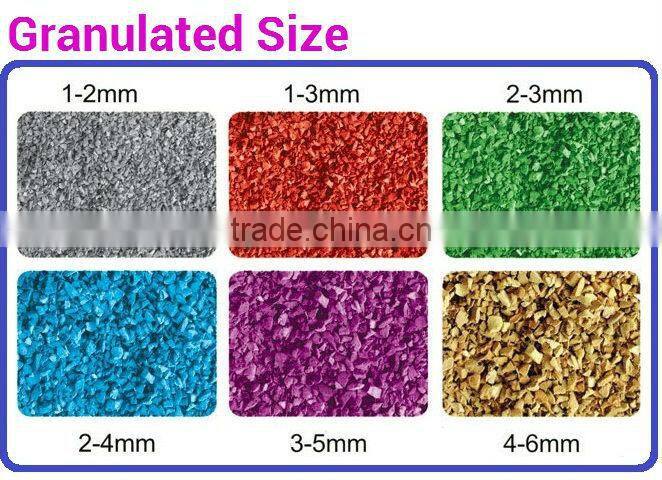 children playgrounds floor/epdm rubber granules/granulated epdm flooring-g-y-151016-5