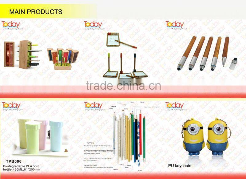 ECOZONE Professional eco items manufacturer eco bamboo souvenir magnetic ruler