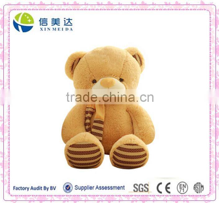 Plush Custom Soft Big Brown Cute Teddy bear toy