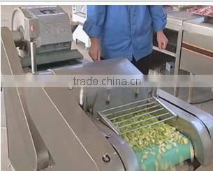 Stainless steel automatic vegetable dicing equipment 008613673685830