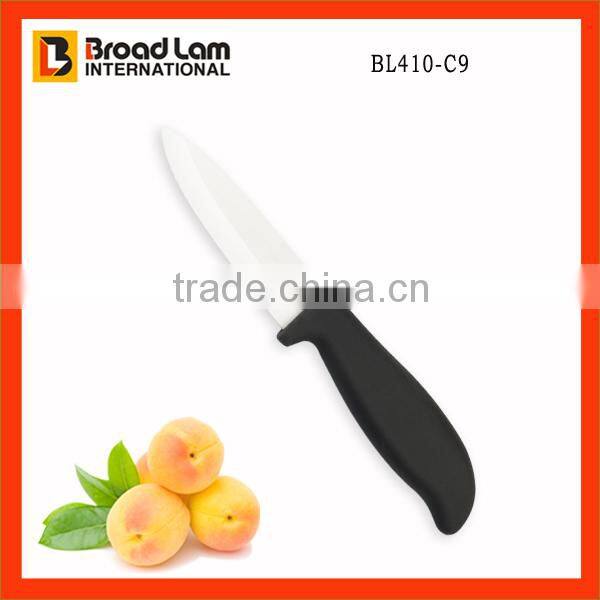 Most Popular Use Ceramic Paring Knife 4" white blade satin finish