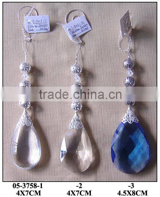 crystal craft water drop glass decoration