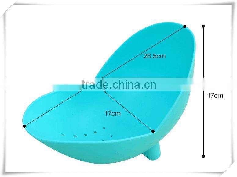 hot sell simple kitchen plastic vegetable and fruit storage basket ll010