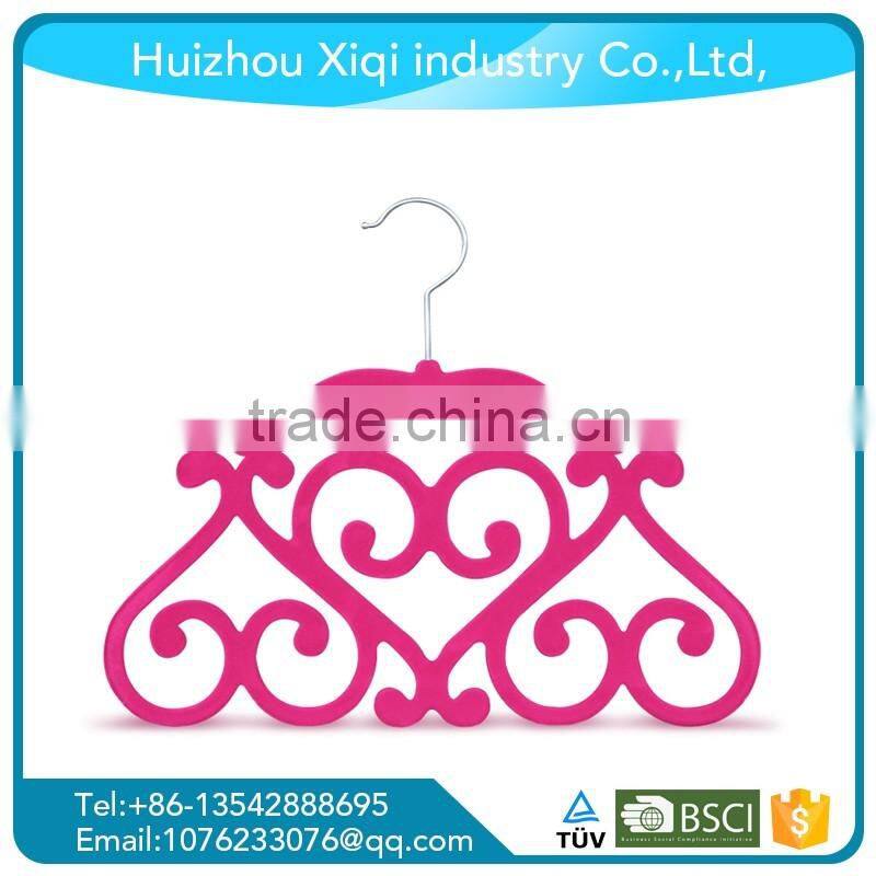 Multifunctional wholesale manufacturer velvet scarf hanger