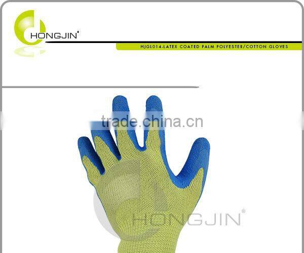 EN388 10 Gauge Wrinkle Finished Latex Gloves