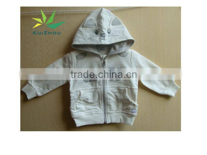 Cute Cat Style Knit Long Sleeve Cotton Baby Hoodies,Kids Hoodies