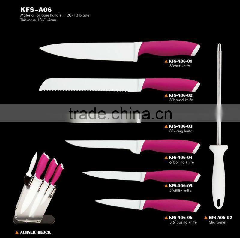 High Quality New Style Stainless Steel Kitchen Knife Set