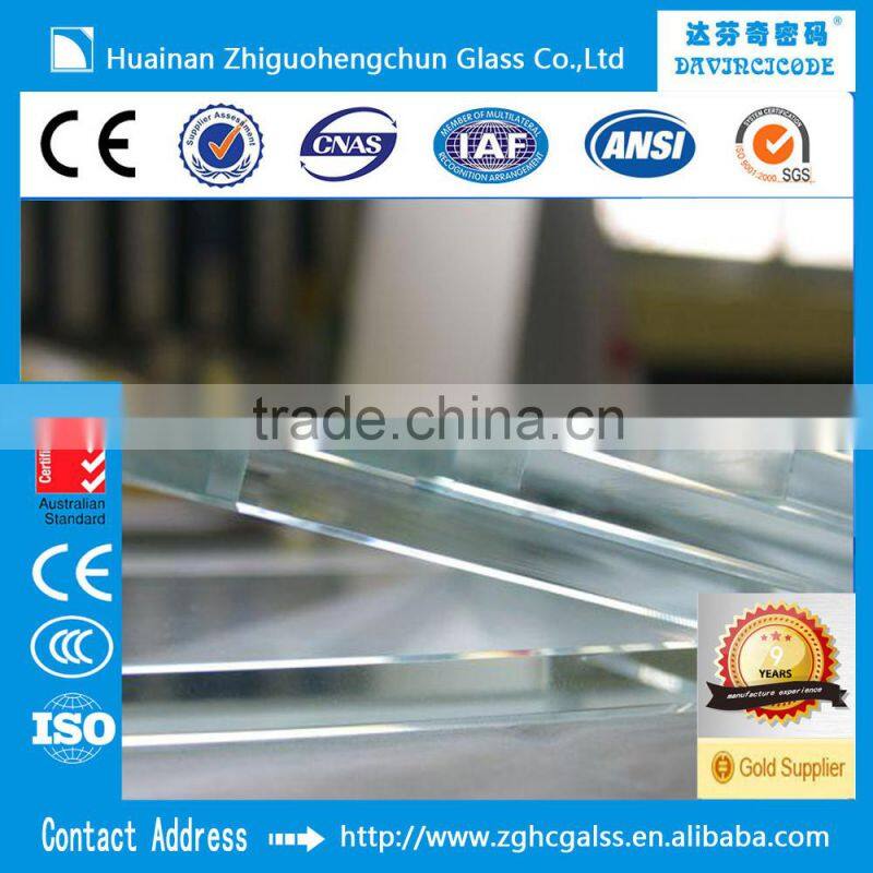 best quality 4 mm to 19 mm ultra clear glass