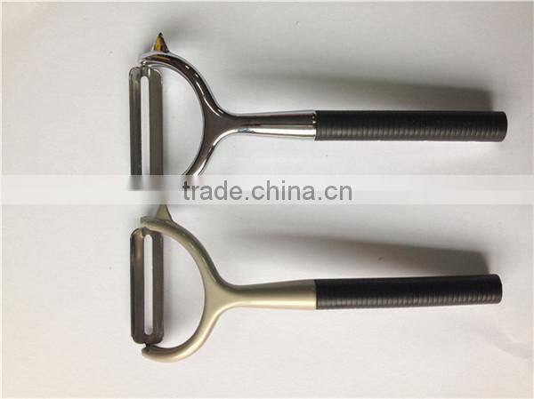Family use apple and potato peeler metal stainless steel