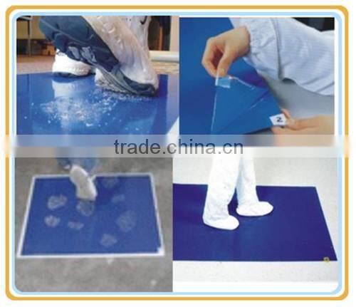 Colorful 30 layer Disposable Sticky Mat for Cleanroom use