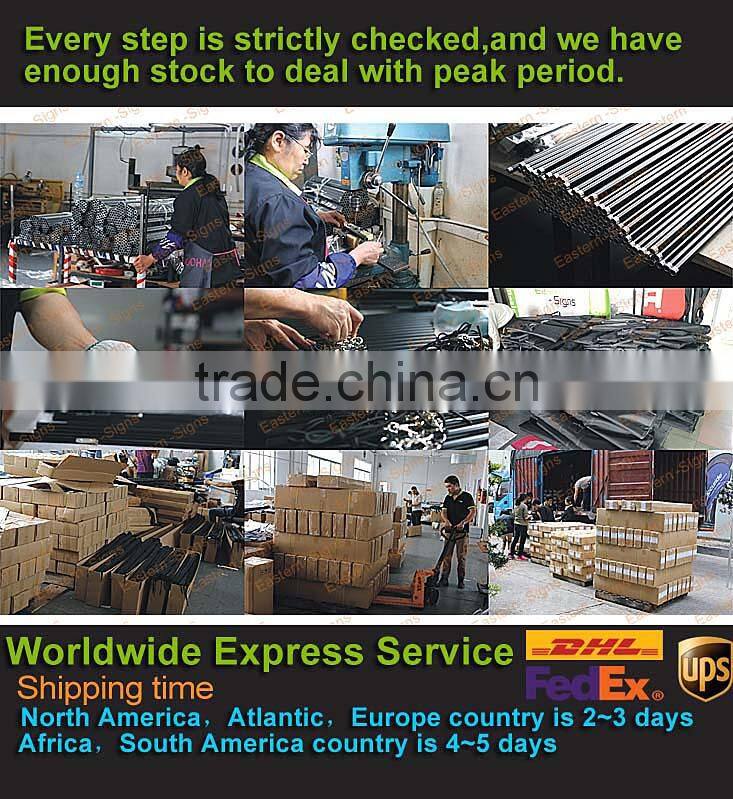 Eye Catching Indoor Outdoor Fabric Polyester Horizontal A Frame