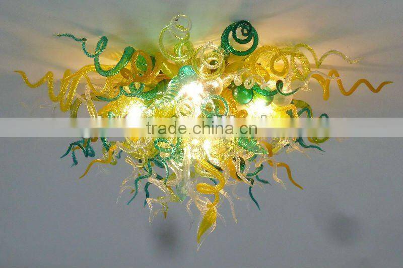 crystal art ceiling lighting xo-201113 and hand blown glass ceiling lighting