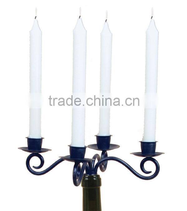 4 Arms Small Wire Black Candelabra