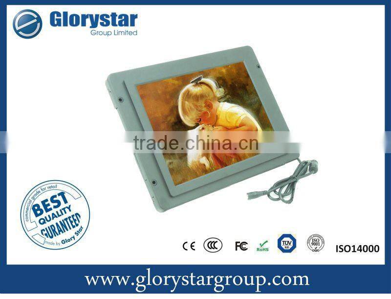 10" Station announcement lcd tv display
