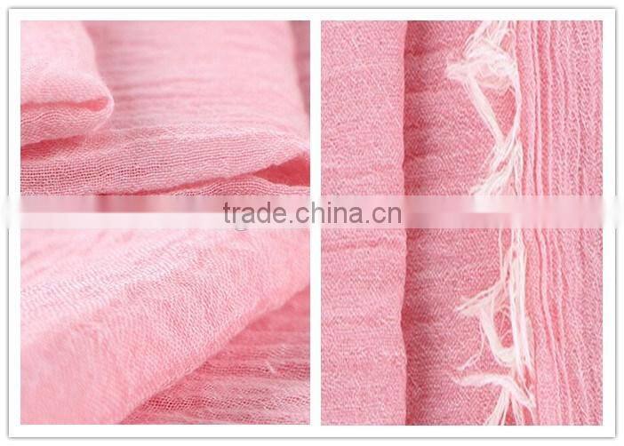 Fashion Plain Pure Color Viscose Scarf Wholesale Solid Max Women Pashmina Shawl
