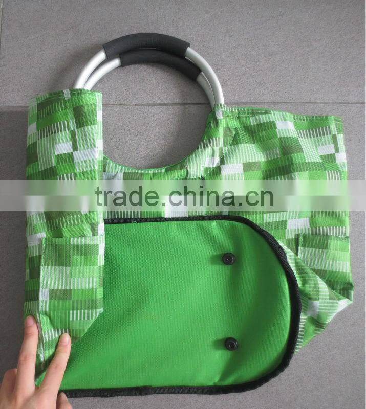 High Quality aluminum lamination 600D polyester shopping bag