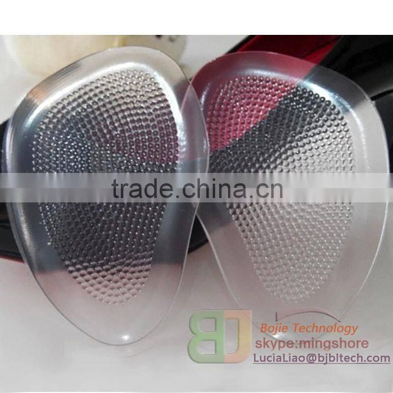 Foot Care Factory High Quality Pain Relief silicone gel insoles Forefoot Metatarsal cushion pad