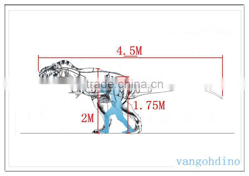 The dinosaur costume