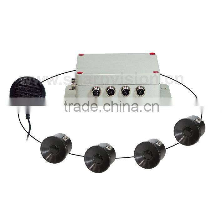 0.6-10m car backup system parking sensor with weatherproof