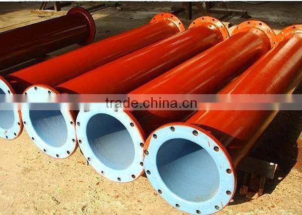 Wear resistant ceramic steel pipes, pipe fittings, power plant pipe fittings
