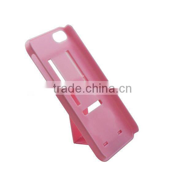 Fancy cell phone case with display rack