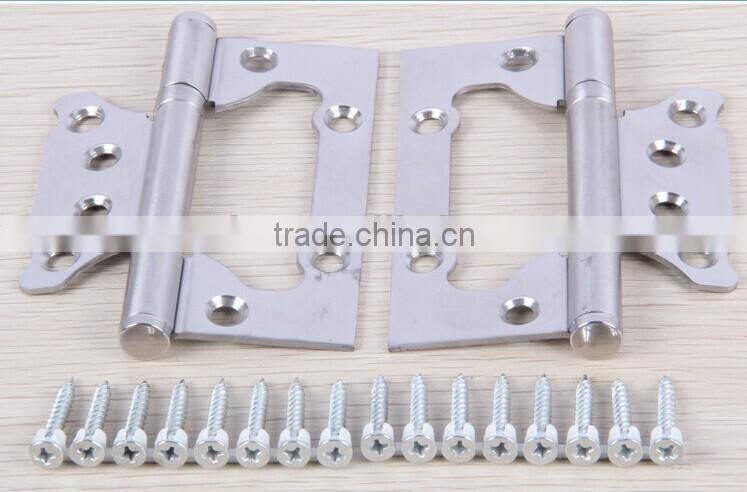 Steel door hardware hinge Stainless steel flush hinge for aluminium door