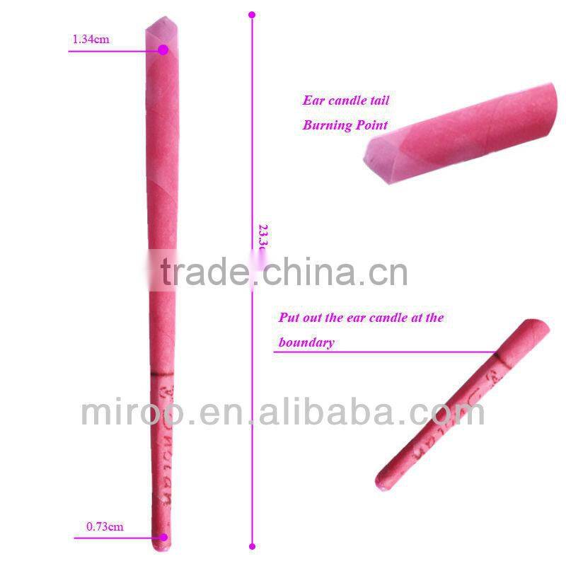 High quality Hopi pure ear candle beeswax ear candles for beauty salon personal care supplier