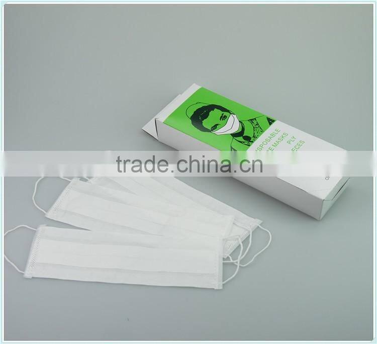 Paper Face Msak with ear loop