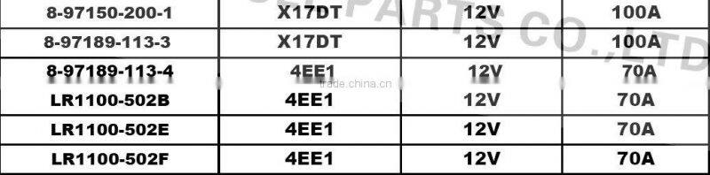 auto Alternator for Opel 8-97150-200-0