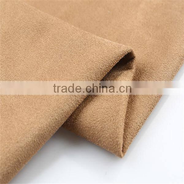 2015 New arrival Custom Attractive double layer suede fabric