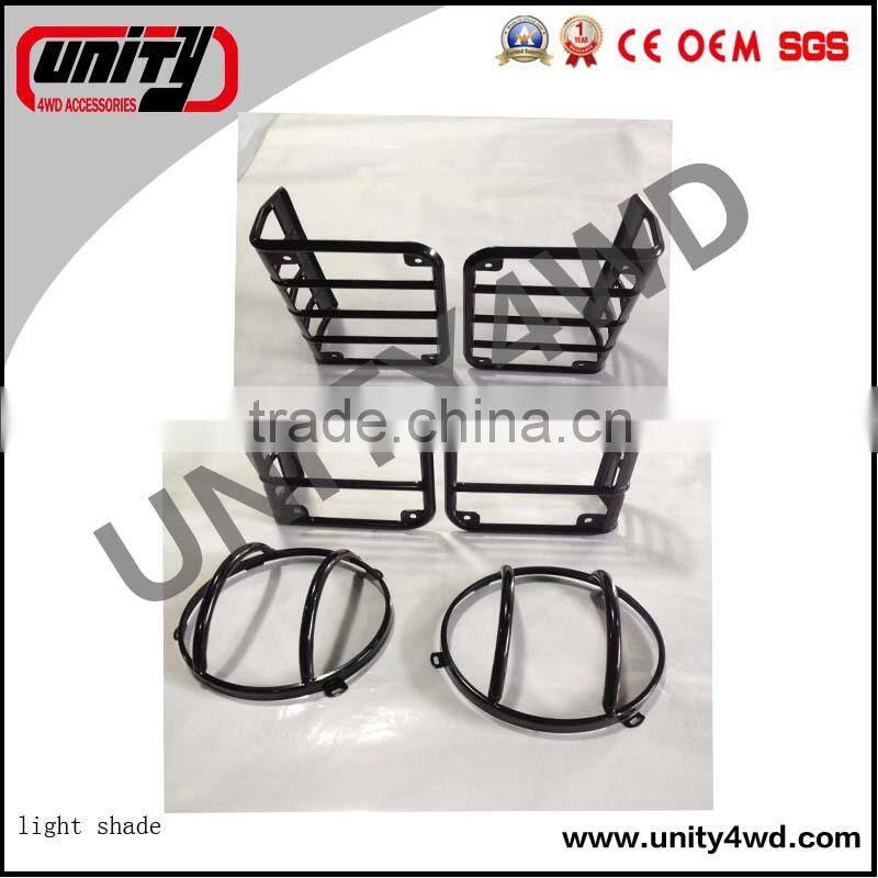 HIGH QUALITY tail light Front Fog light cover car accessories for JK parts