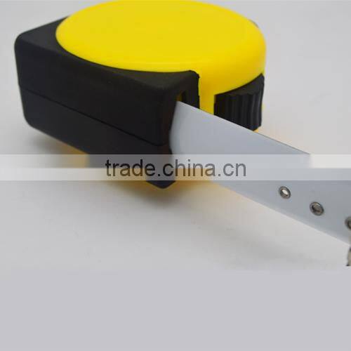 AG-059 new design self lock magnetic measuring tape,rubber coated tape measure,measure tape