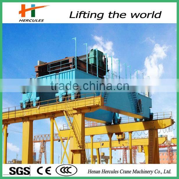 50Ton Electric Mobile Double Girder Hook Gantry Crane For Sale