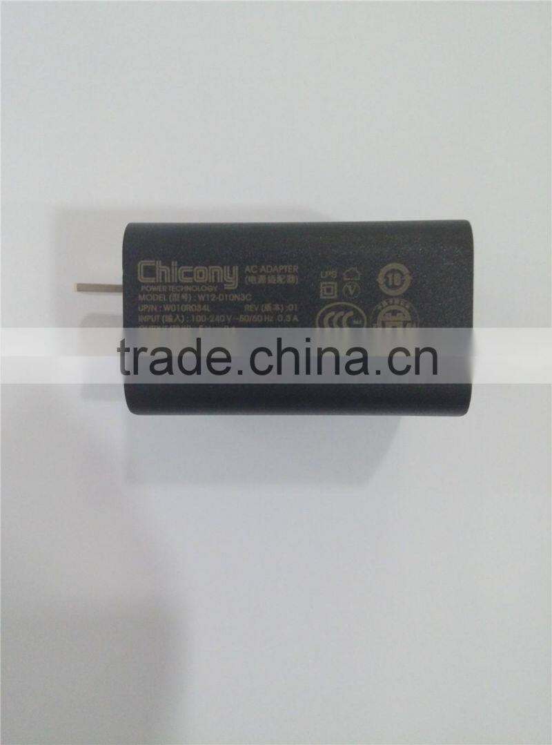 Original new Chicony AC ADAPTER W12-O10N3C 5V 2A with USB port for Mobilelphone use power supply