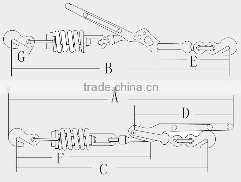 Standard Spring Load Binder with Hook