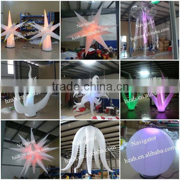 Inflatable Red Rose Flower for Romantic Wedding