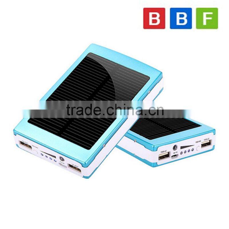 Smartphone Solar External Battery Power Bank For iPhone6 6Plus 5 5S