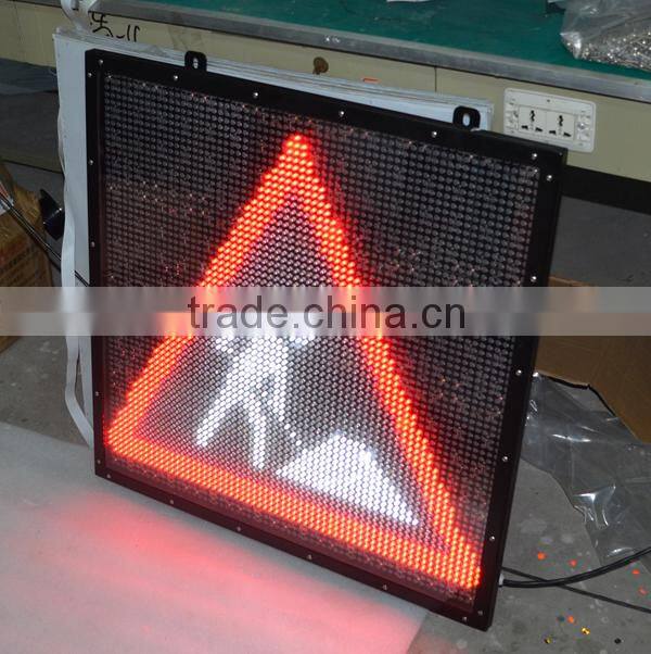 Solar power LED Traffic Sign