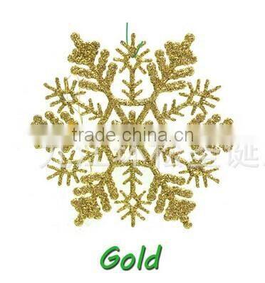 wedding accessory clear plastic snowflake