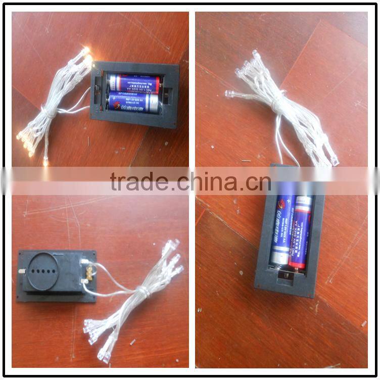 Two section box up LED string light led christmas decoration light led string lights