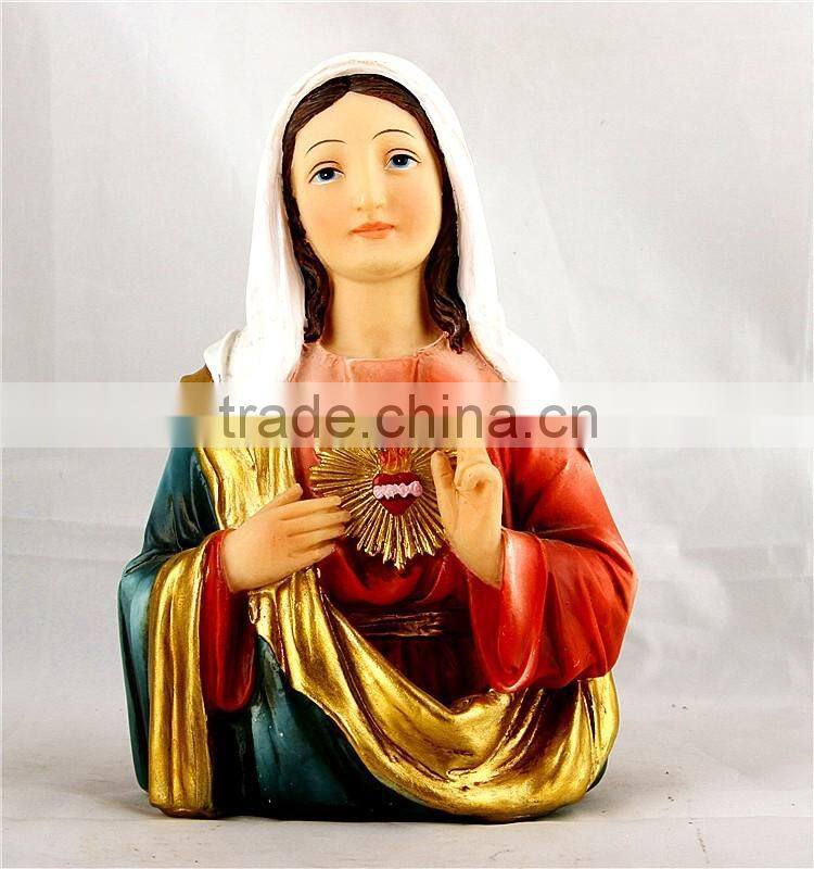 Home decoration mary bust