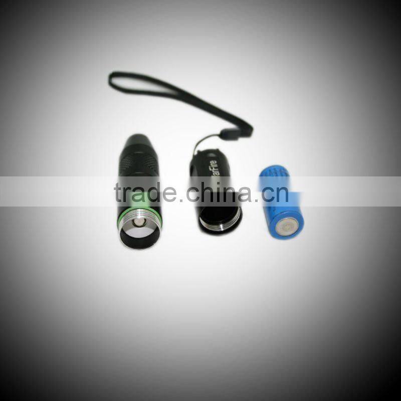 TrustFire good quality key chain led flashlight(1*16340)