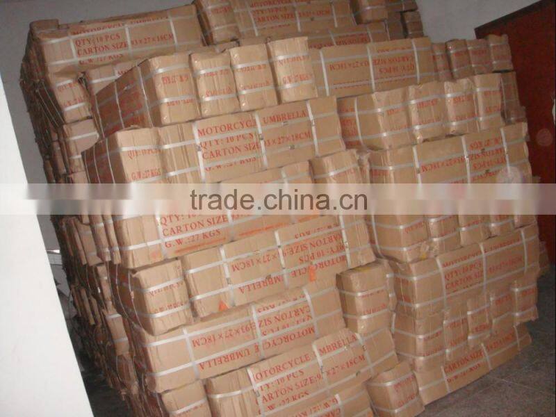 new high quality windproof motorcycle umbrella